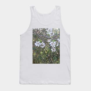 Almond tree branches and flowers Tank Top